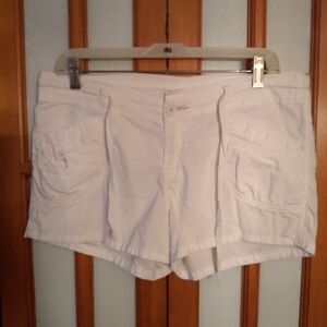 Women's Jrs Vintage Y2K White Cotton Shorts By Unionbay Sz 9